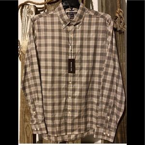 Michael Kors Men Long Sleeve Button Shirt Large